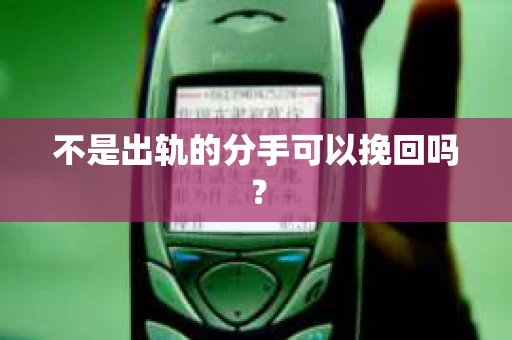 不是出轨的分手可以挽回吗？