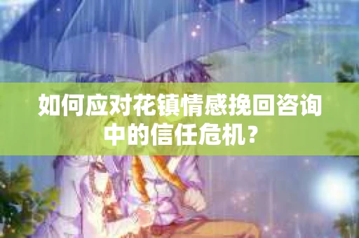 如何应对花镇情感挽回咨询中的信任危机？