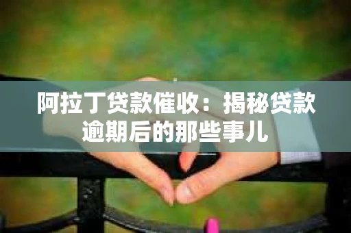 阿拉丁贷款催收：揭秘贷款逾期后的那些事儿