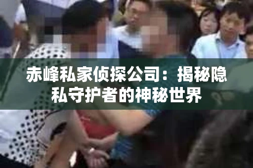 赤峰私家侦探公司：揭秘隐私守护者的神秘世界